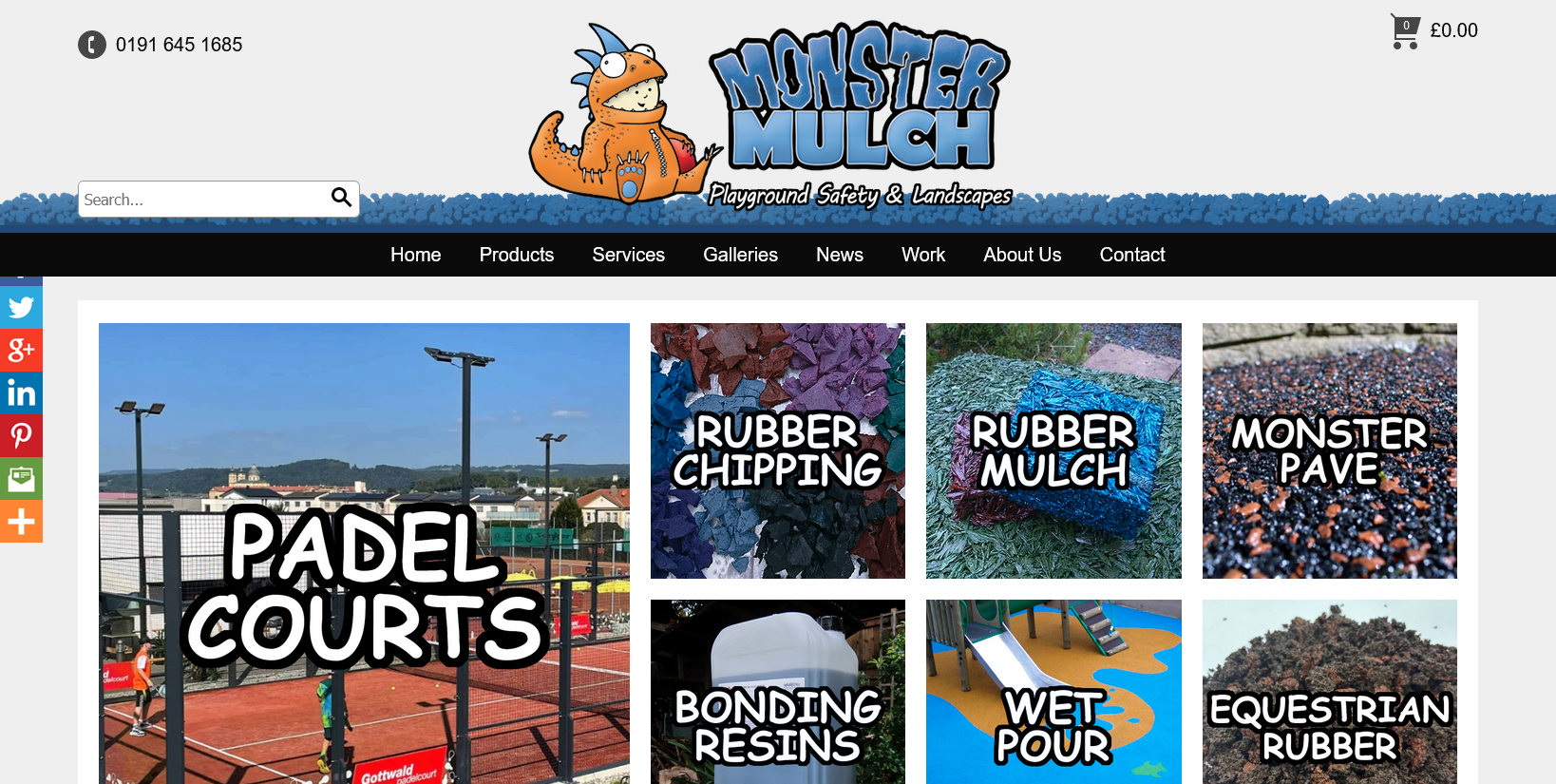 MonsterMulch Website