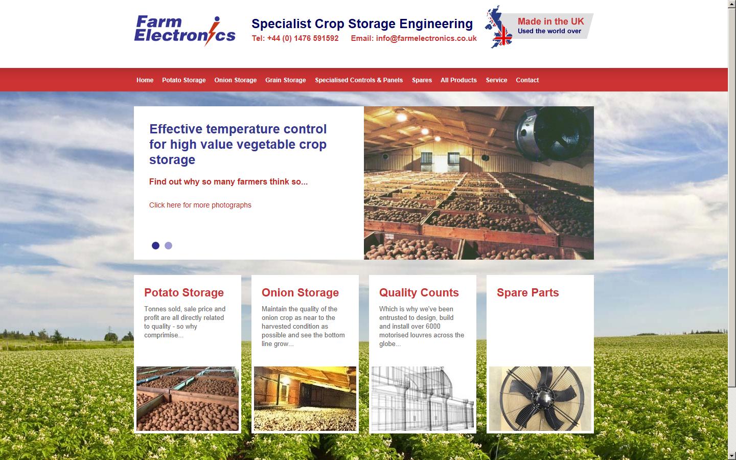 Farm Electronics Ltd Website