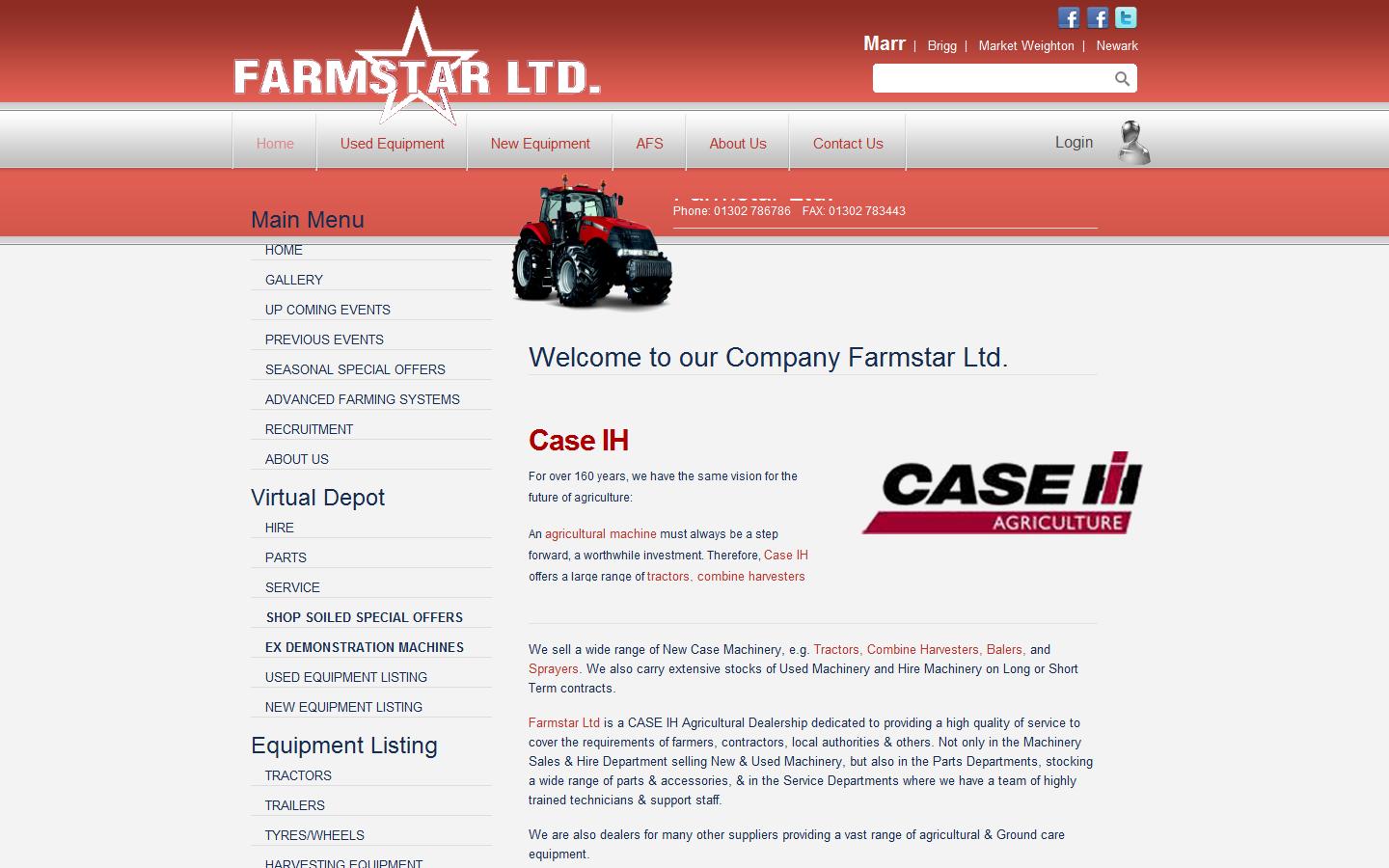 Farmstar Ltd Website