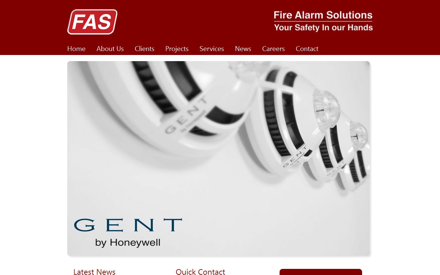 Fire Alarm Solutions Website