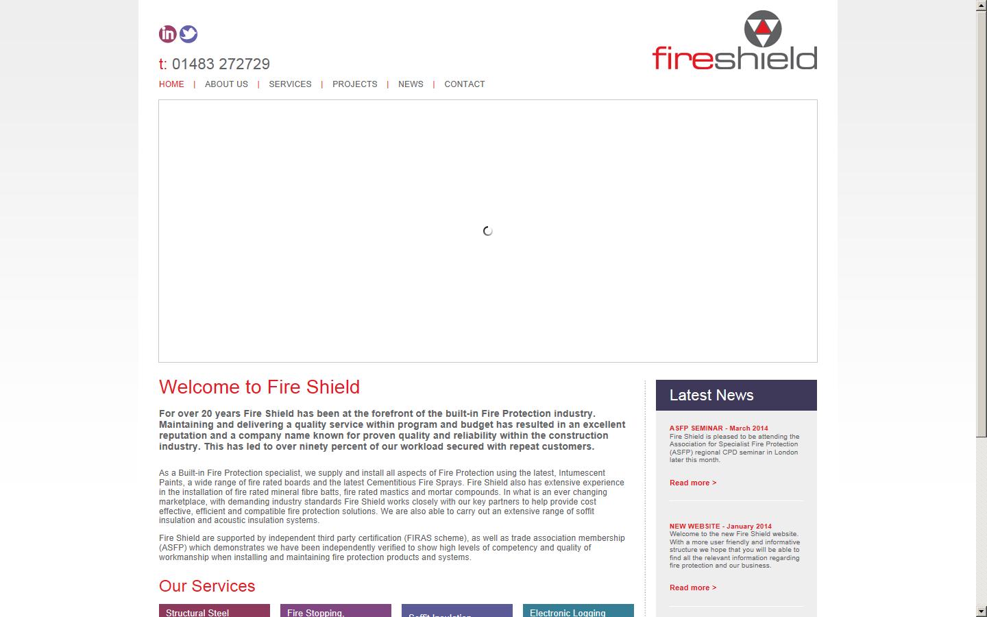 Fire-Shield Ltd Website