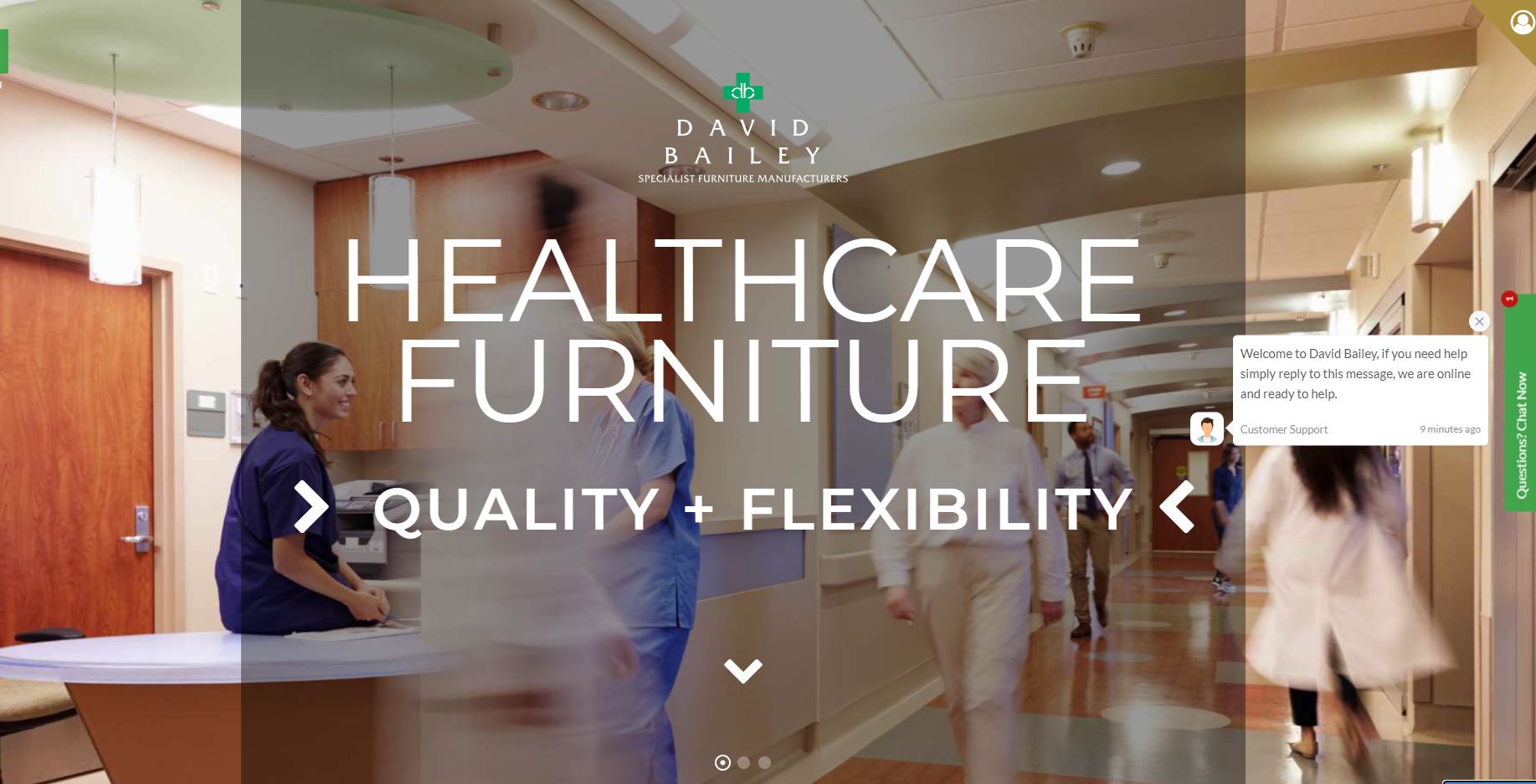 David Bailey Furniture Systems Website