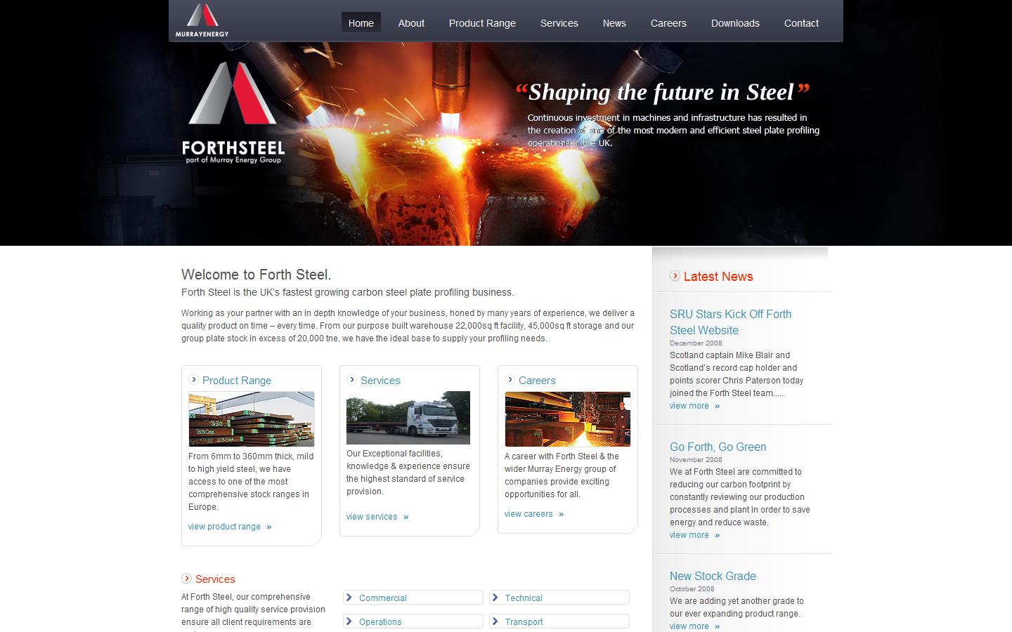 Forth Steel Website