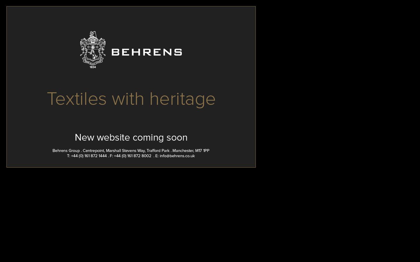 Behrens Group Website