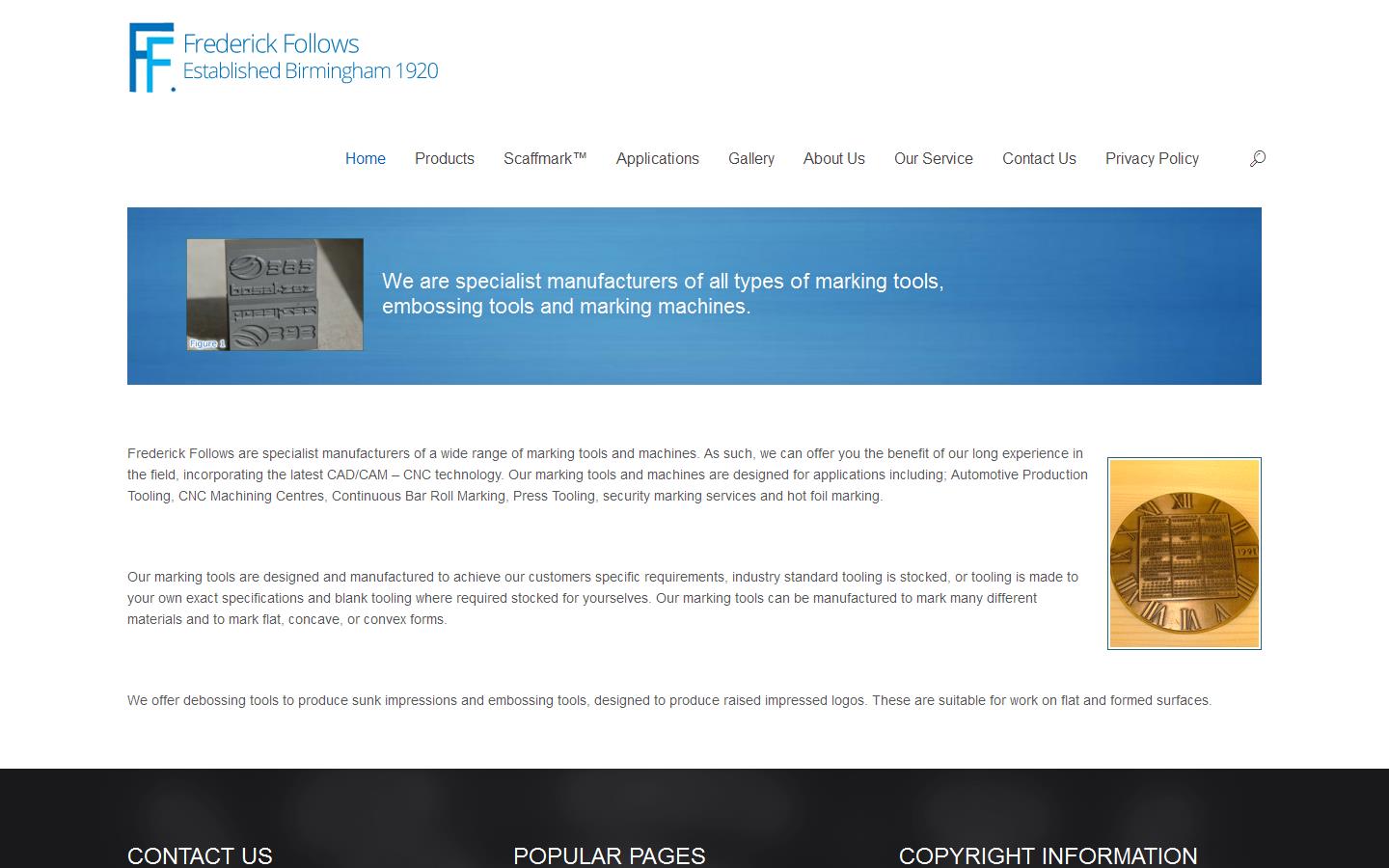 Frederick Follows Ltd Website