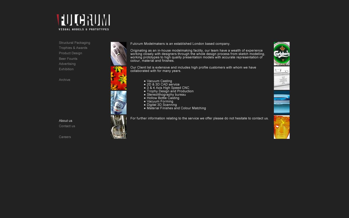 Fulcrum Modelmakers Website