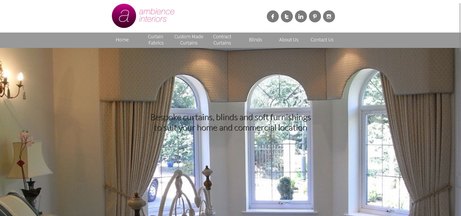 Ambience Interiors Website