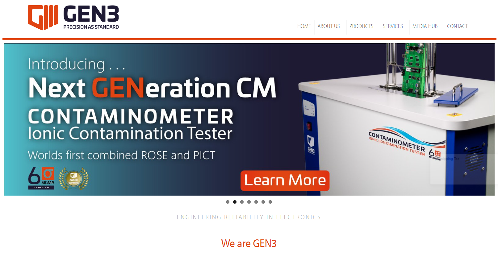 GEN3 Systems Ltd Website