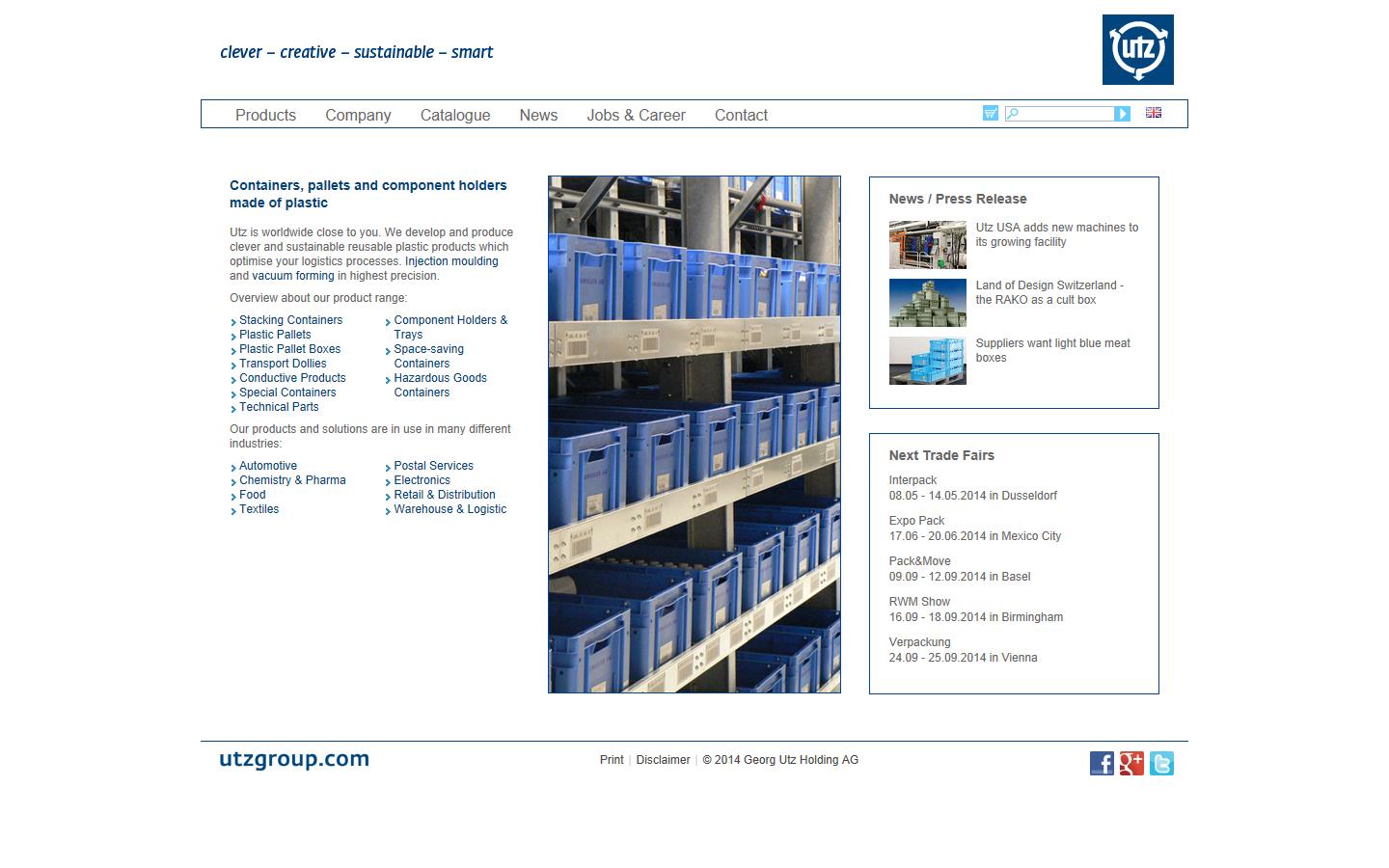 George Utz Ltd Website