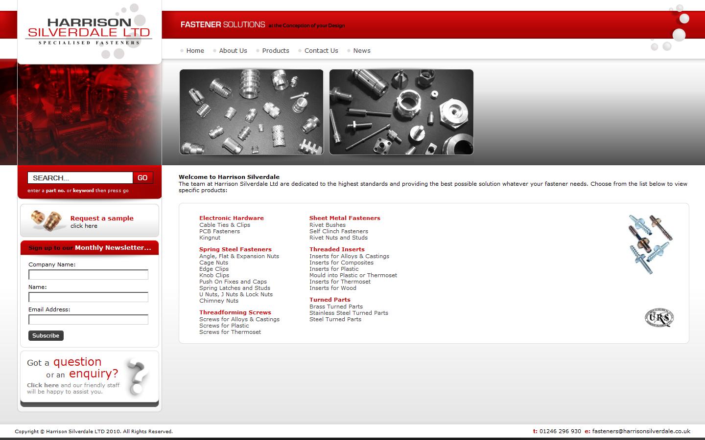 Harrison Silverdale Ltd Website