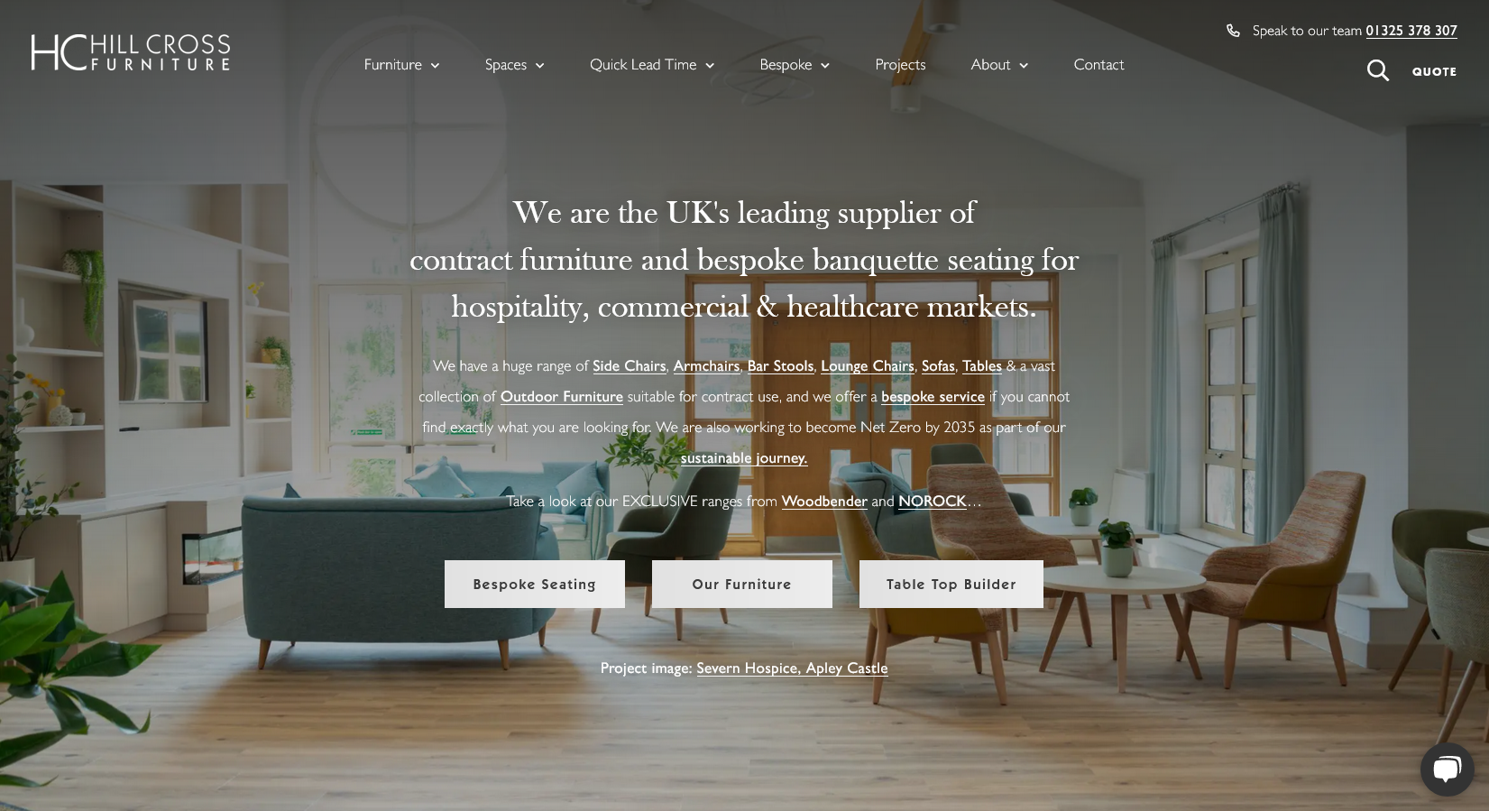 Hill Cross Furniture Website