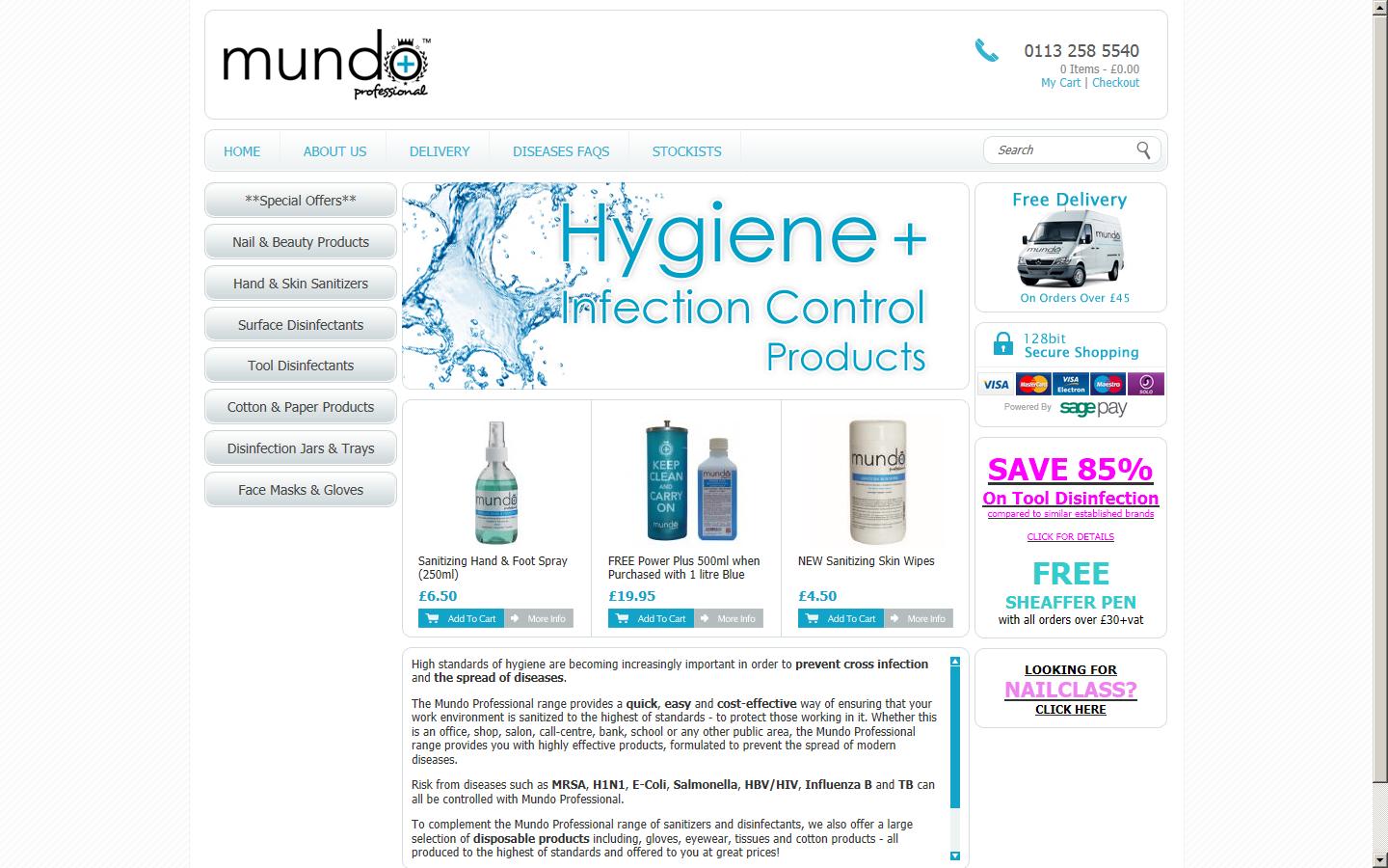 Mundo Professional Website