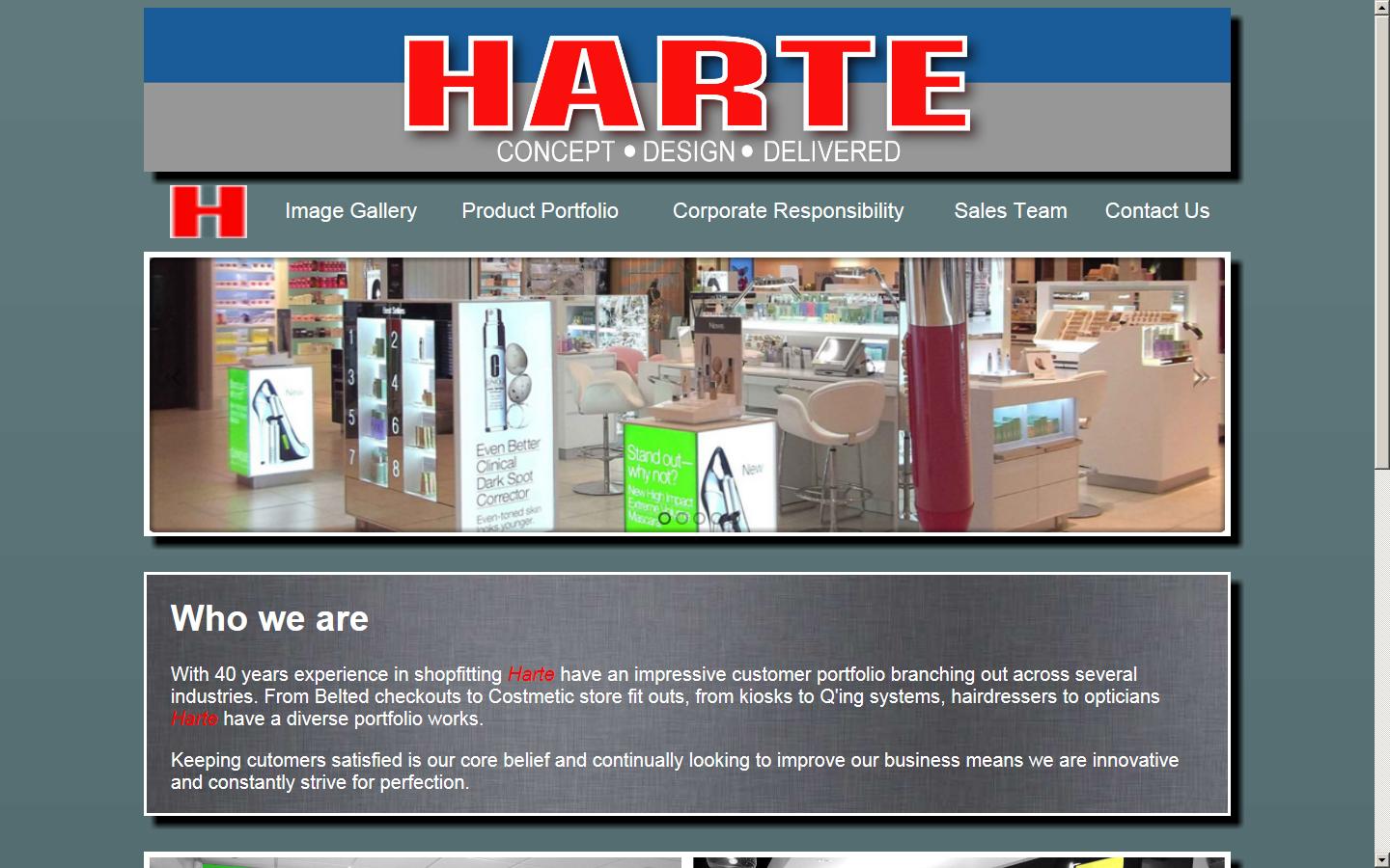 Harte Woodworking Ltd Website