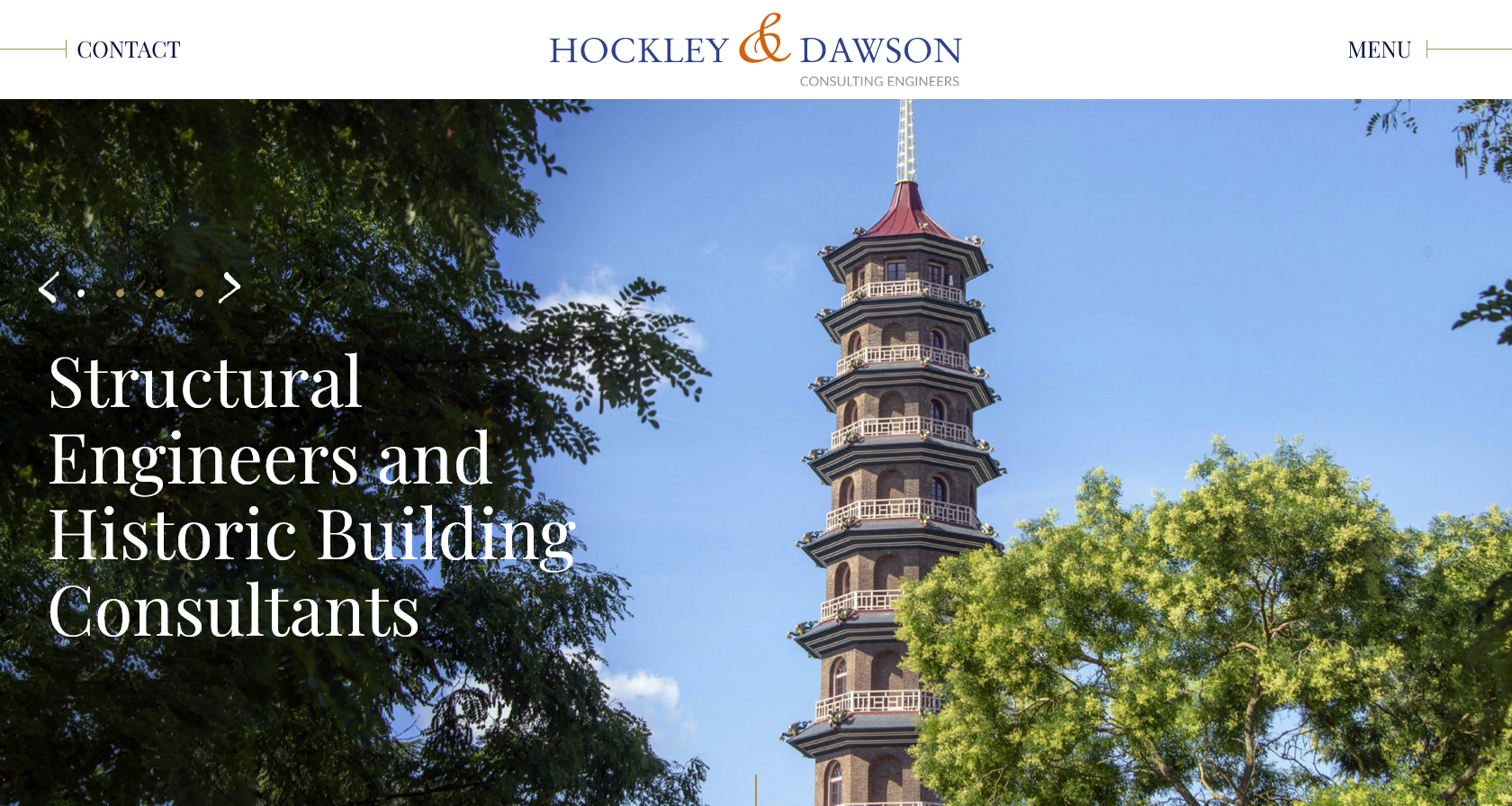 Hockley & Dawson Consulting Engineers Ltd Website