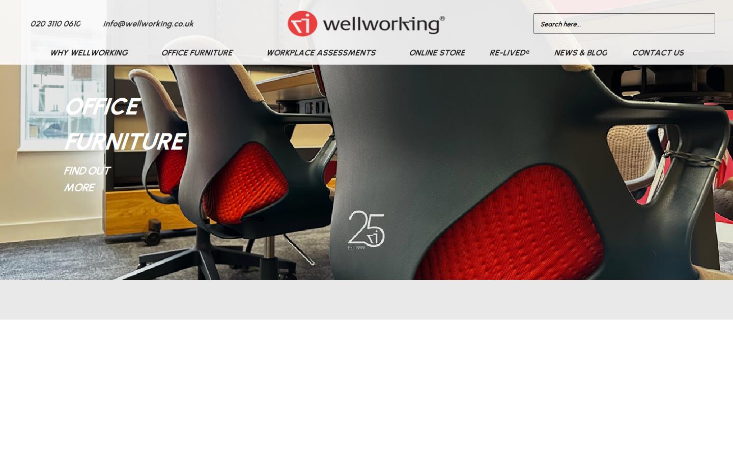 Wellworking Ltd Website