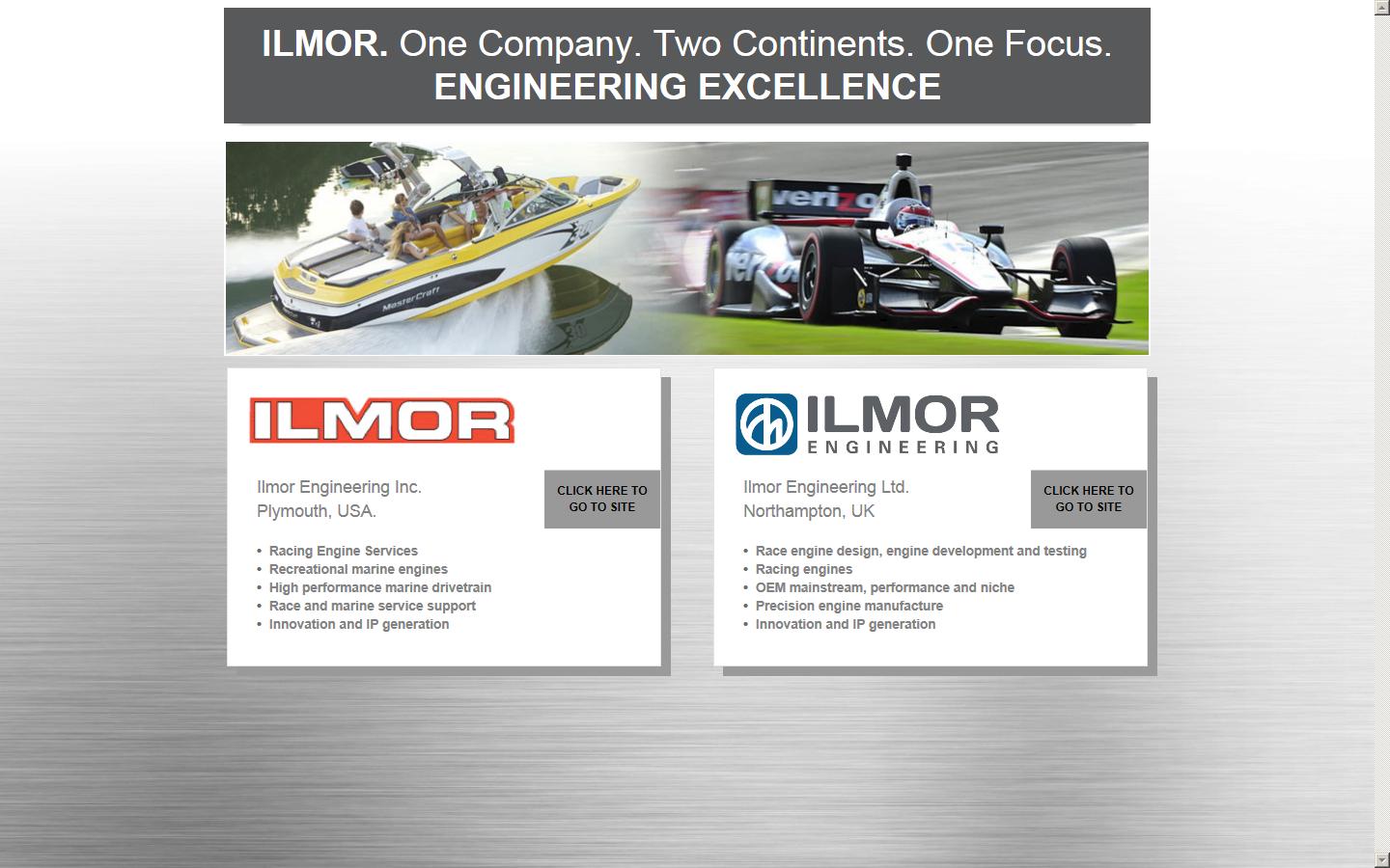 Ilmor Engineering, Ltd Website