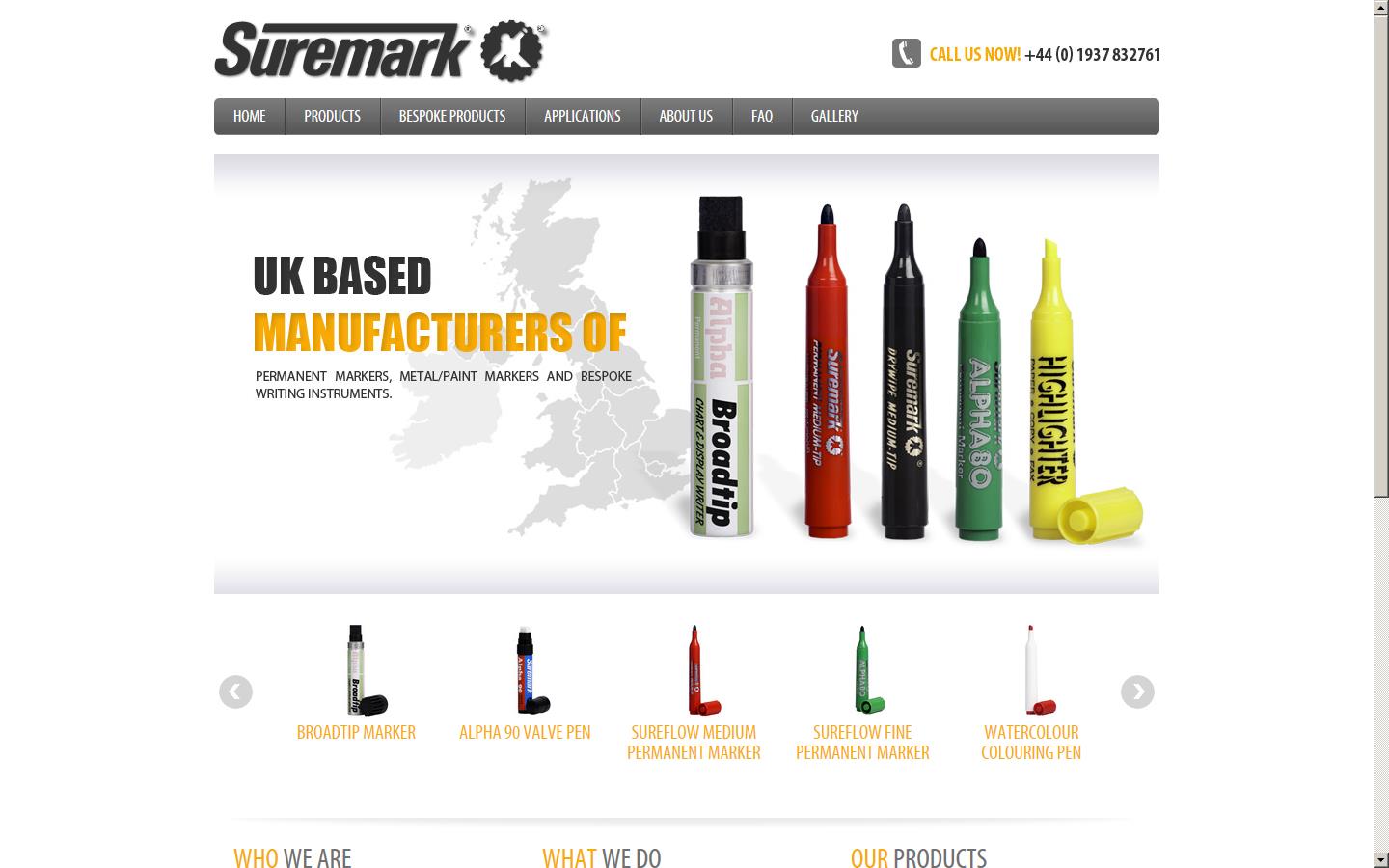 Suremark Industrial Services (York) Ltd Website