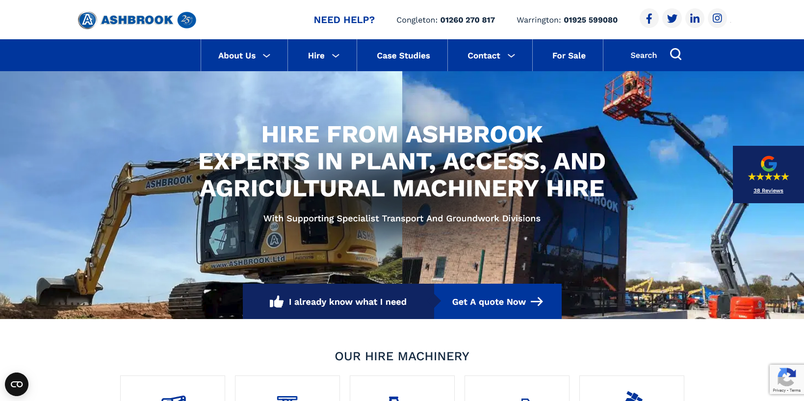 ASHBROOK Ltd Website