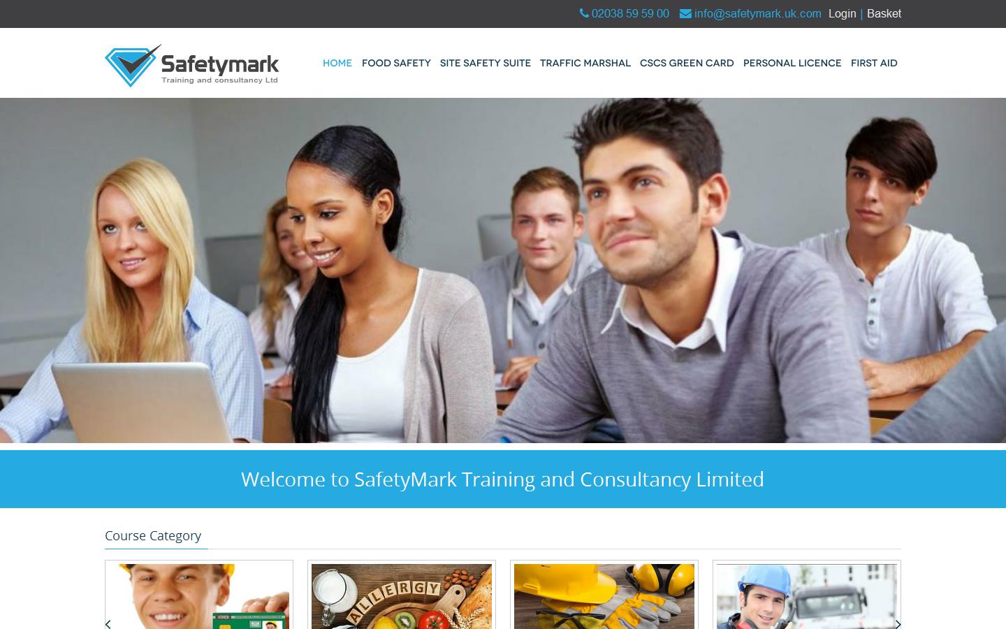 Safetymark Training and Consultancy Ltd Website