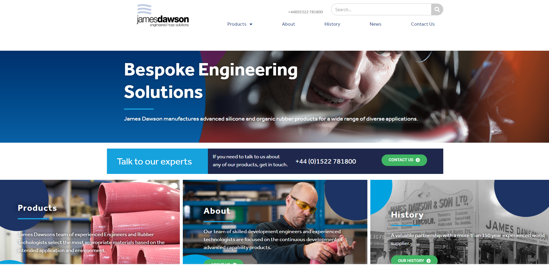 James Dawson Ltd Website