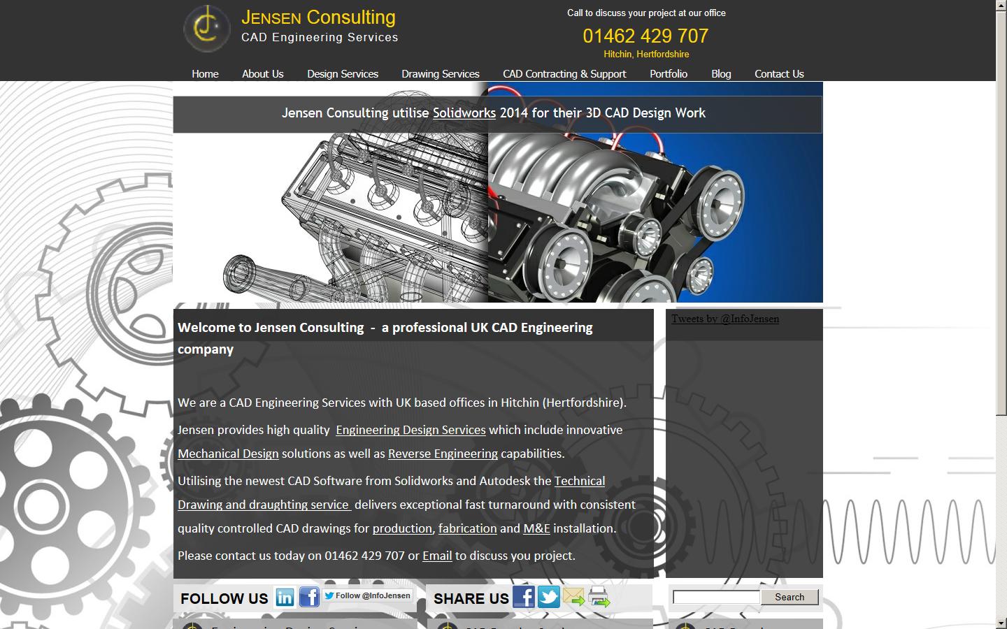 Jensen Consulting Limited Website