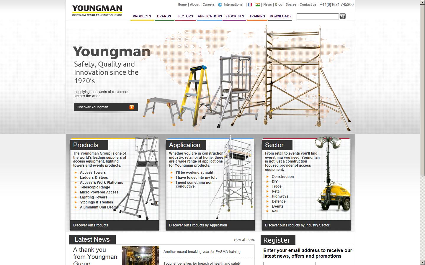 Youngman Group Limited Website