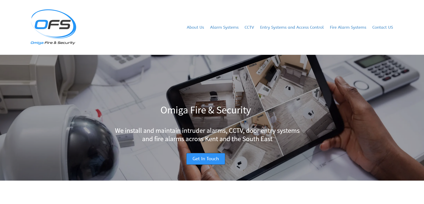 Omiga Fire & Security Ltd Website