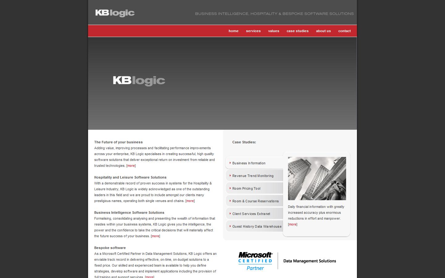 K B Logic Ltd Website