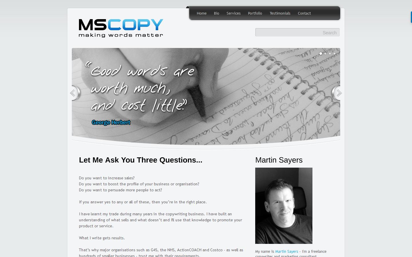 MSCopy Website