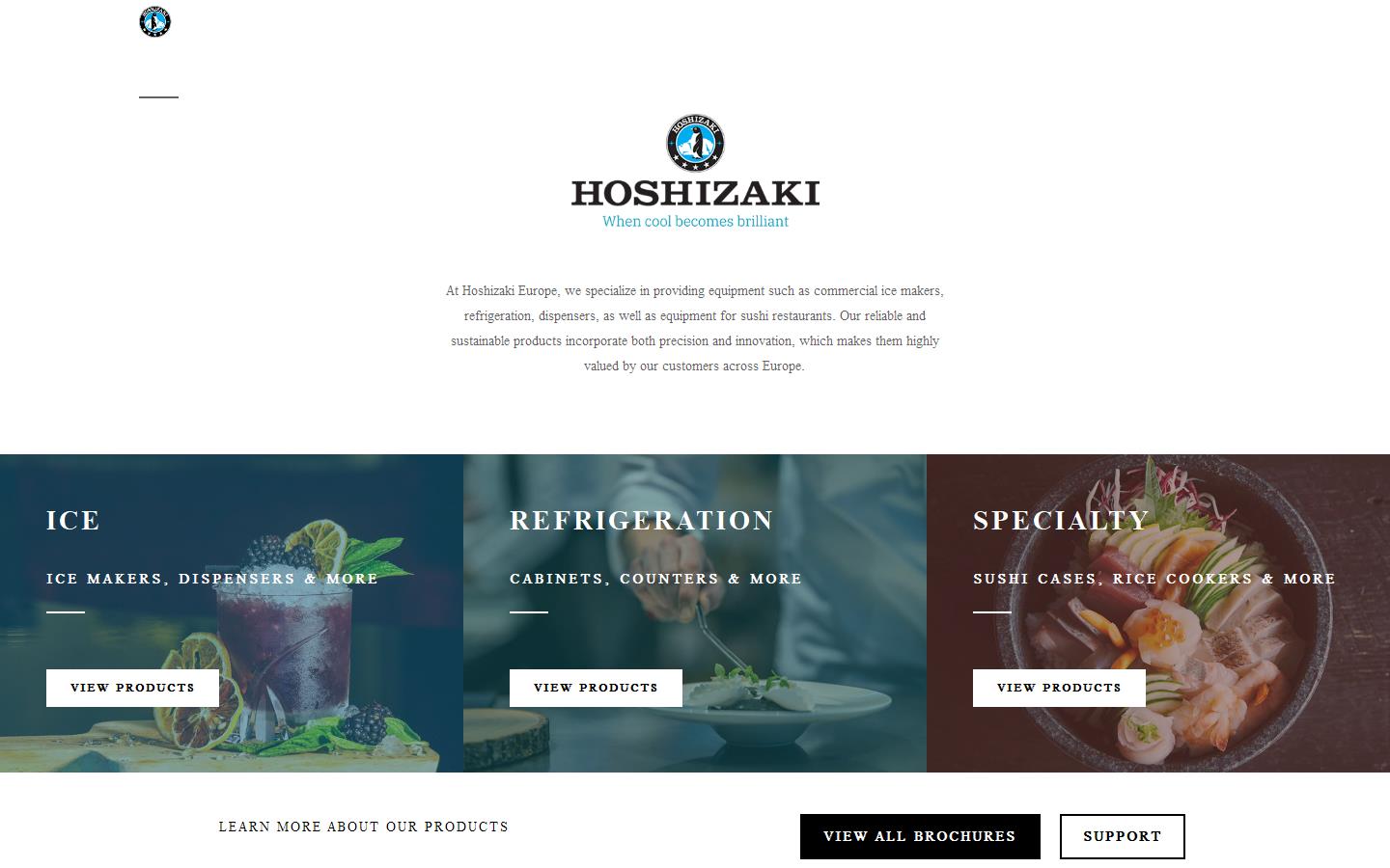 Hoshizaki UK Website