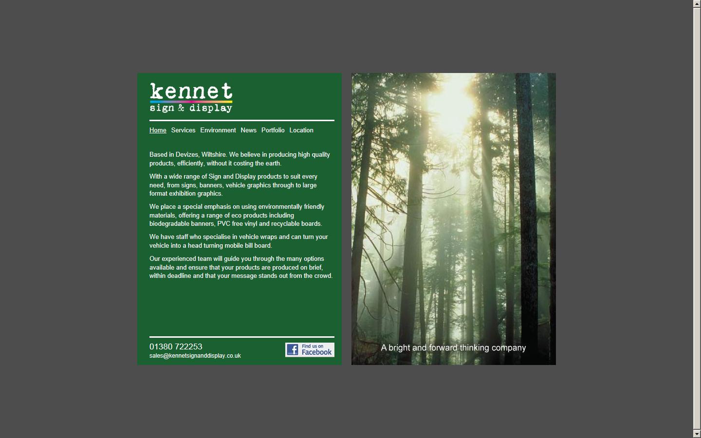 Kennet Sign and Display Website