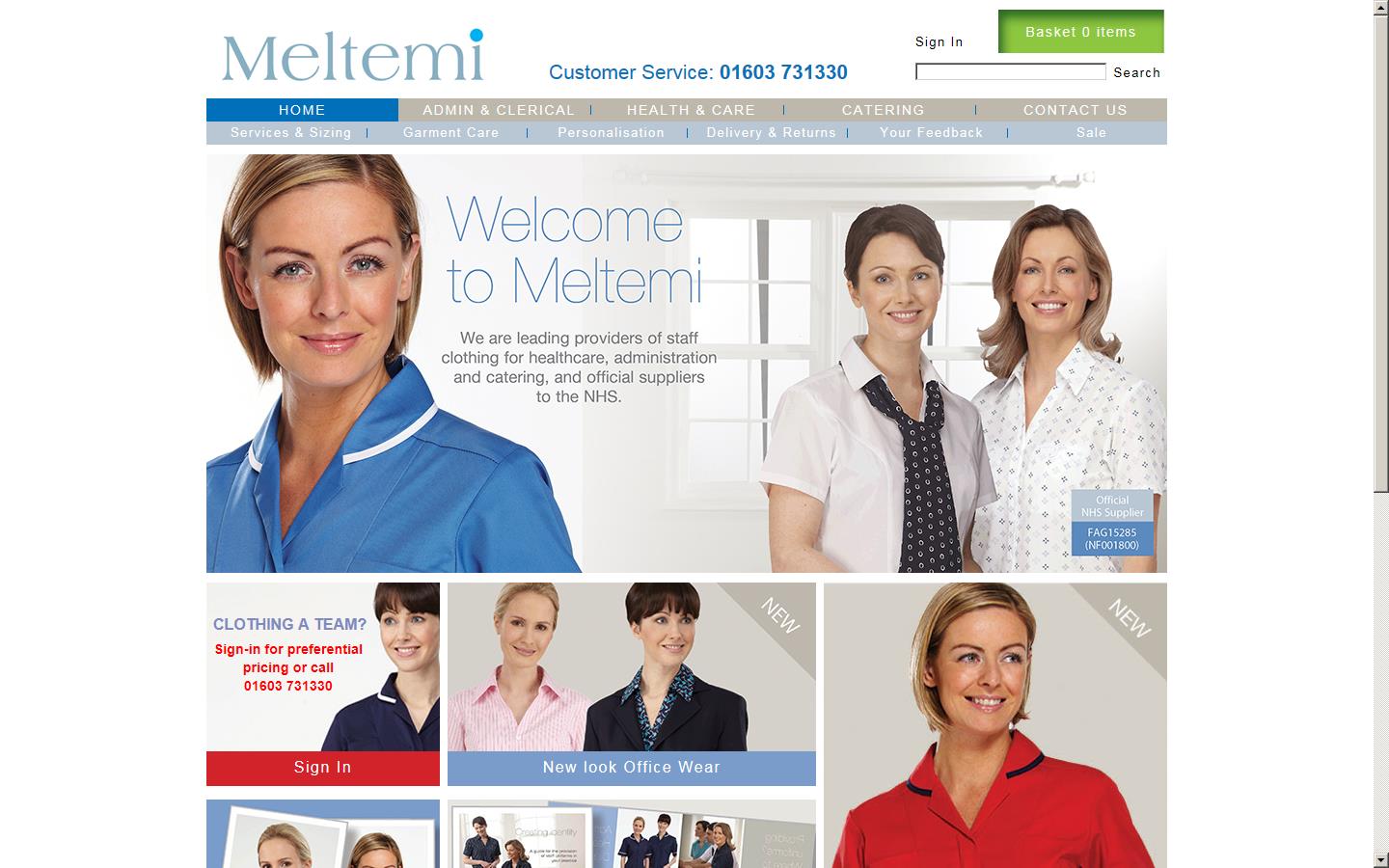 Meltemi Ltd Website