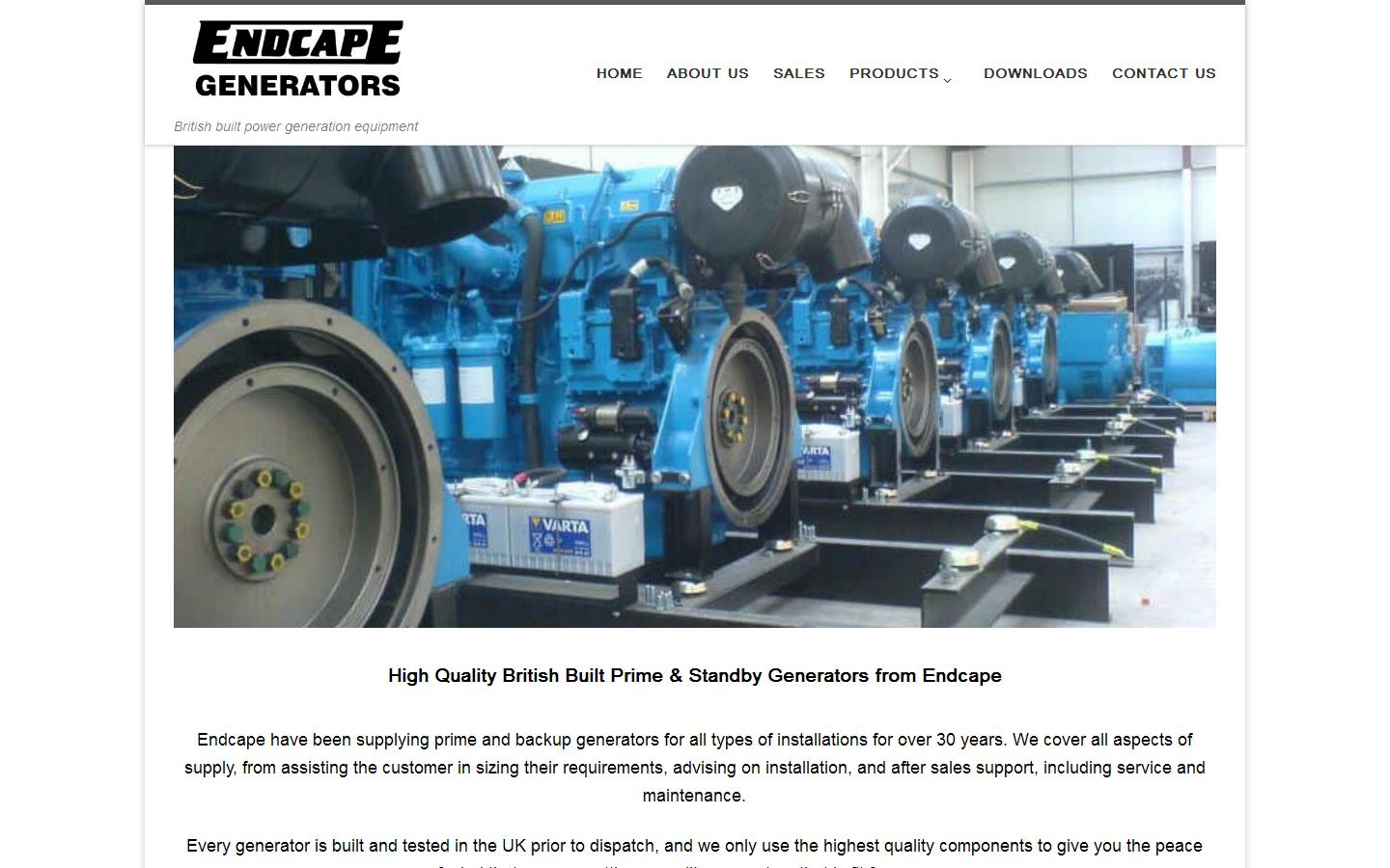 Endcape Ltd Website