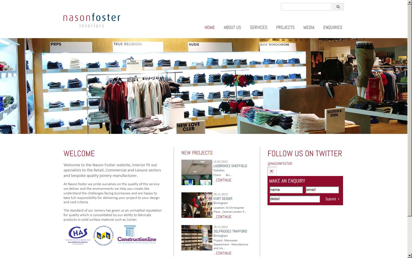 Nason Foster Ltd. Website