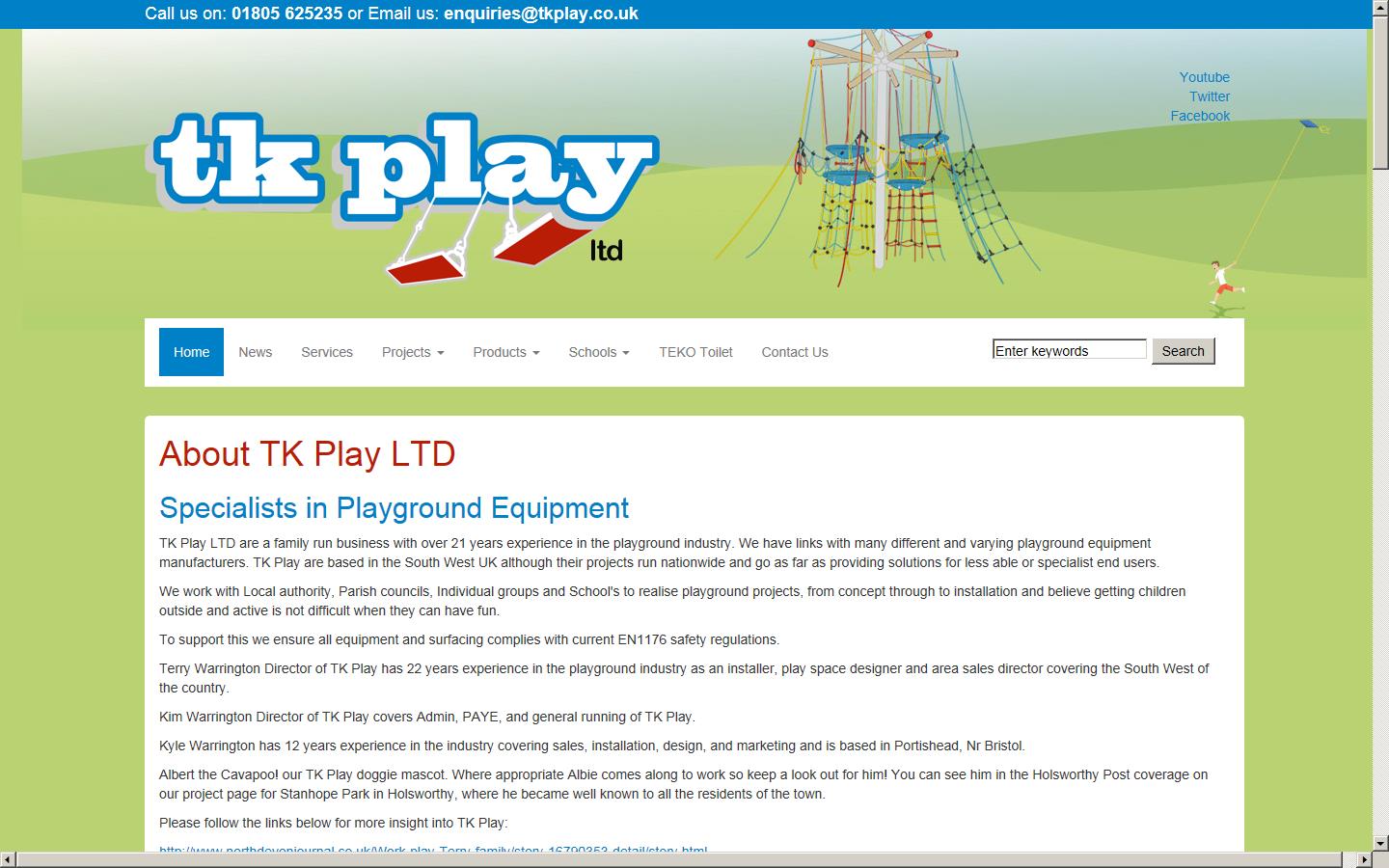 TK Play Website