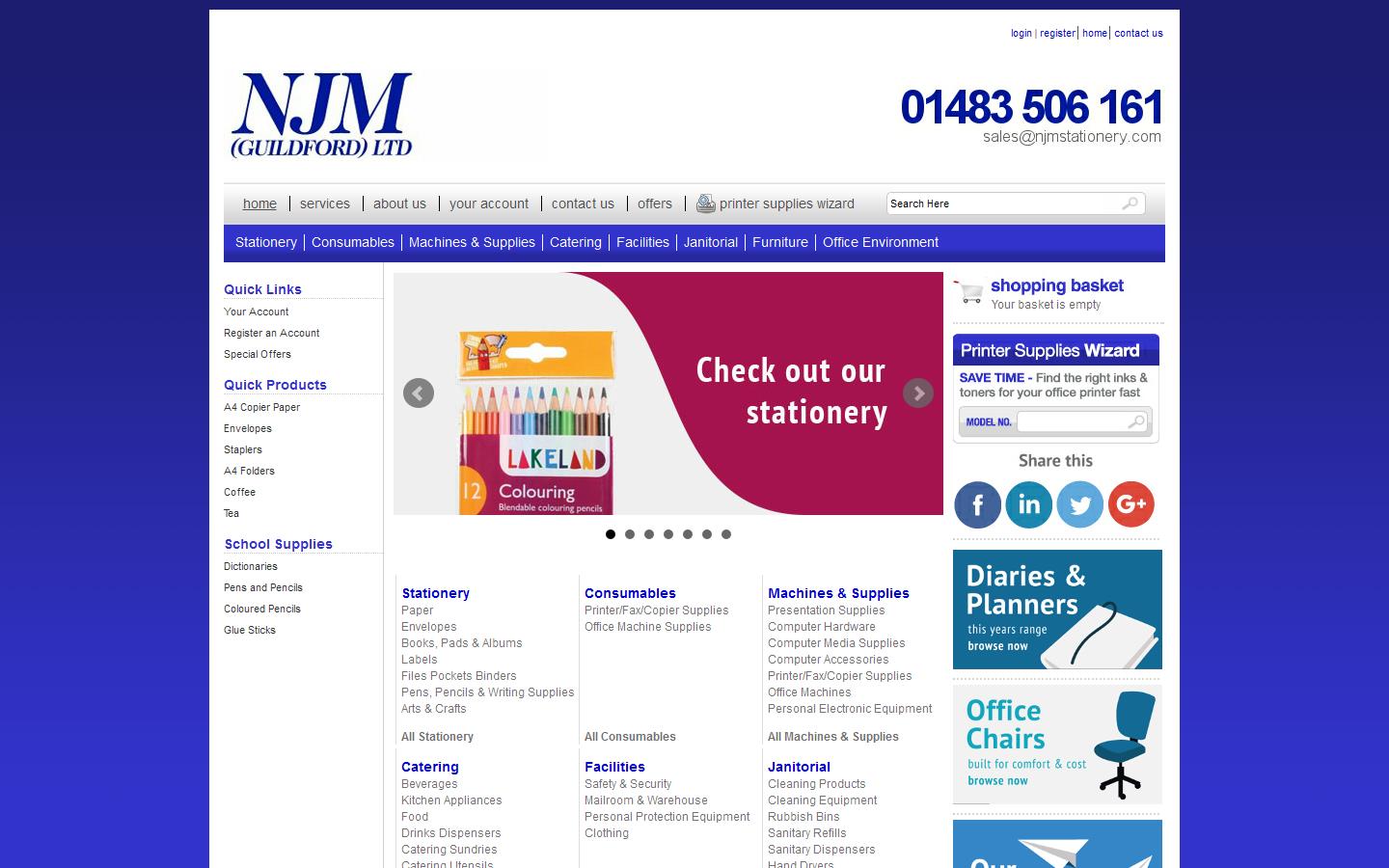 NJM (Guildford) Ltd Website