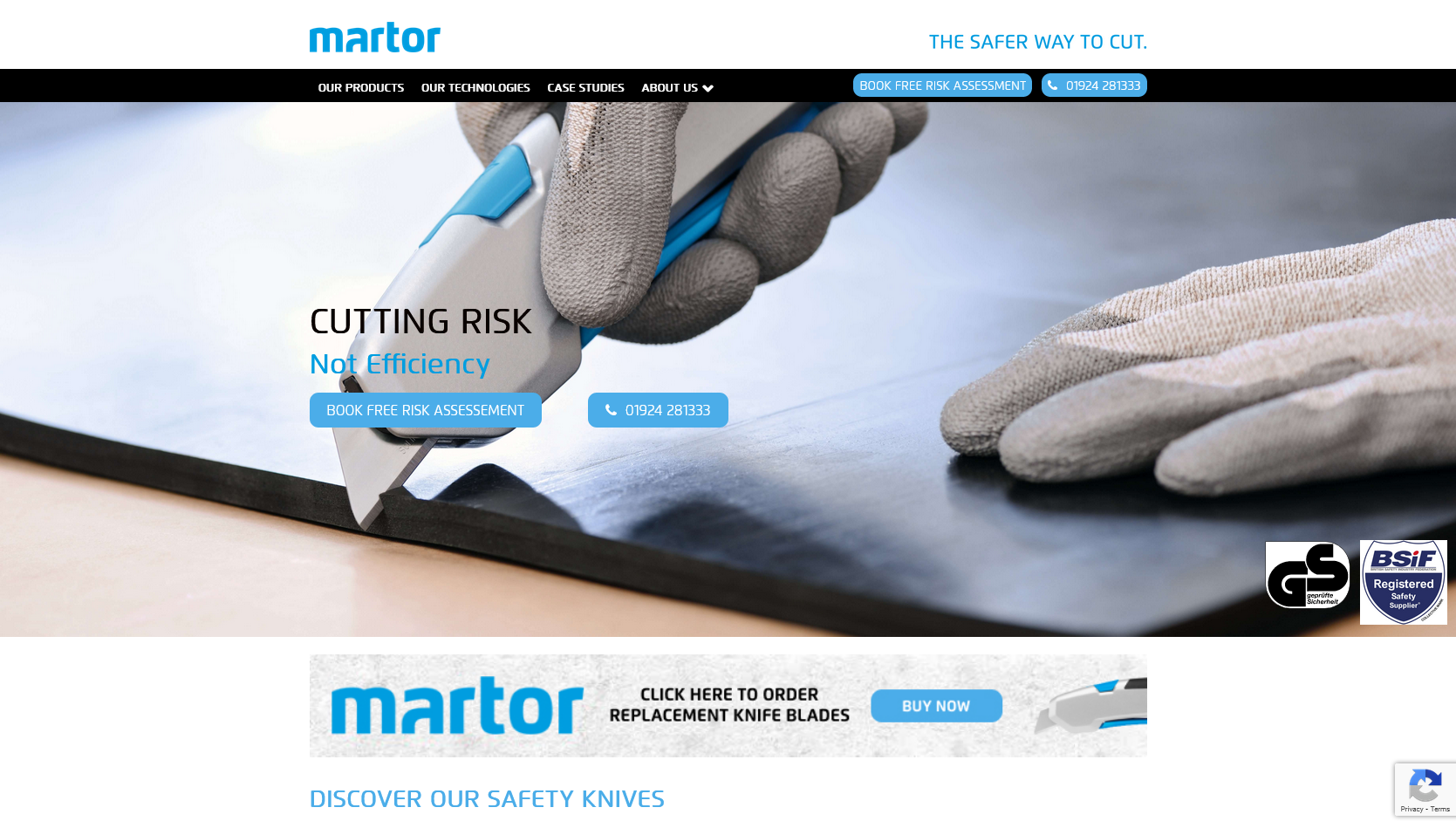 Martor UK Ltd Website