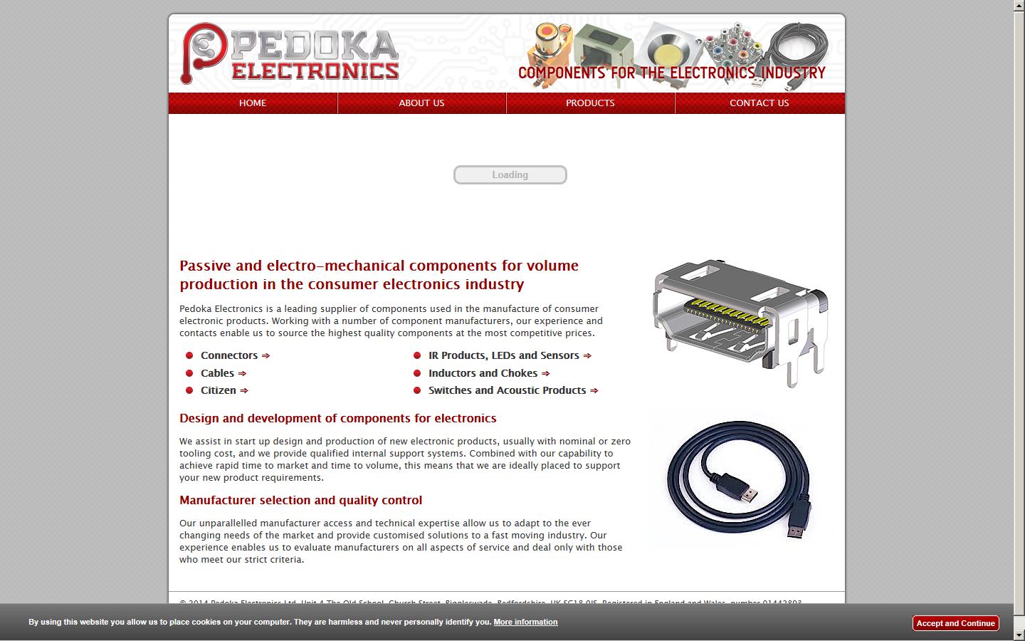 Pedoka Ltd Website