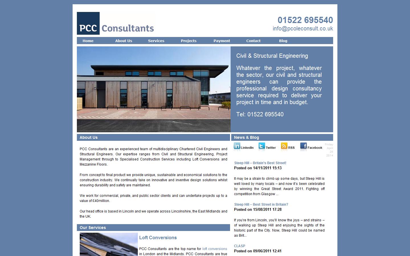 PCC Associates Website