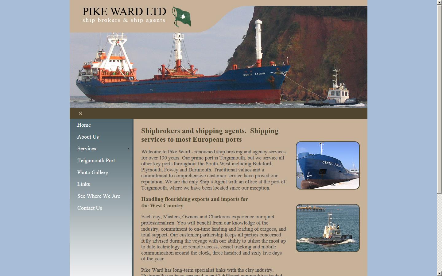 Pike Ward Ltd Website