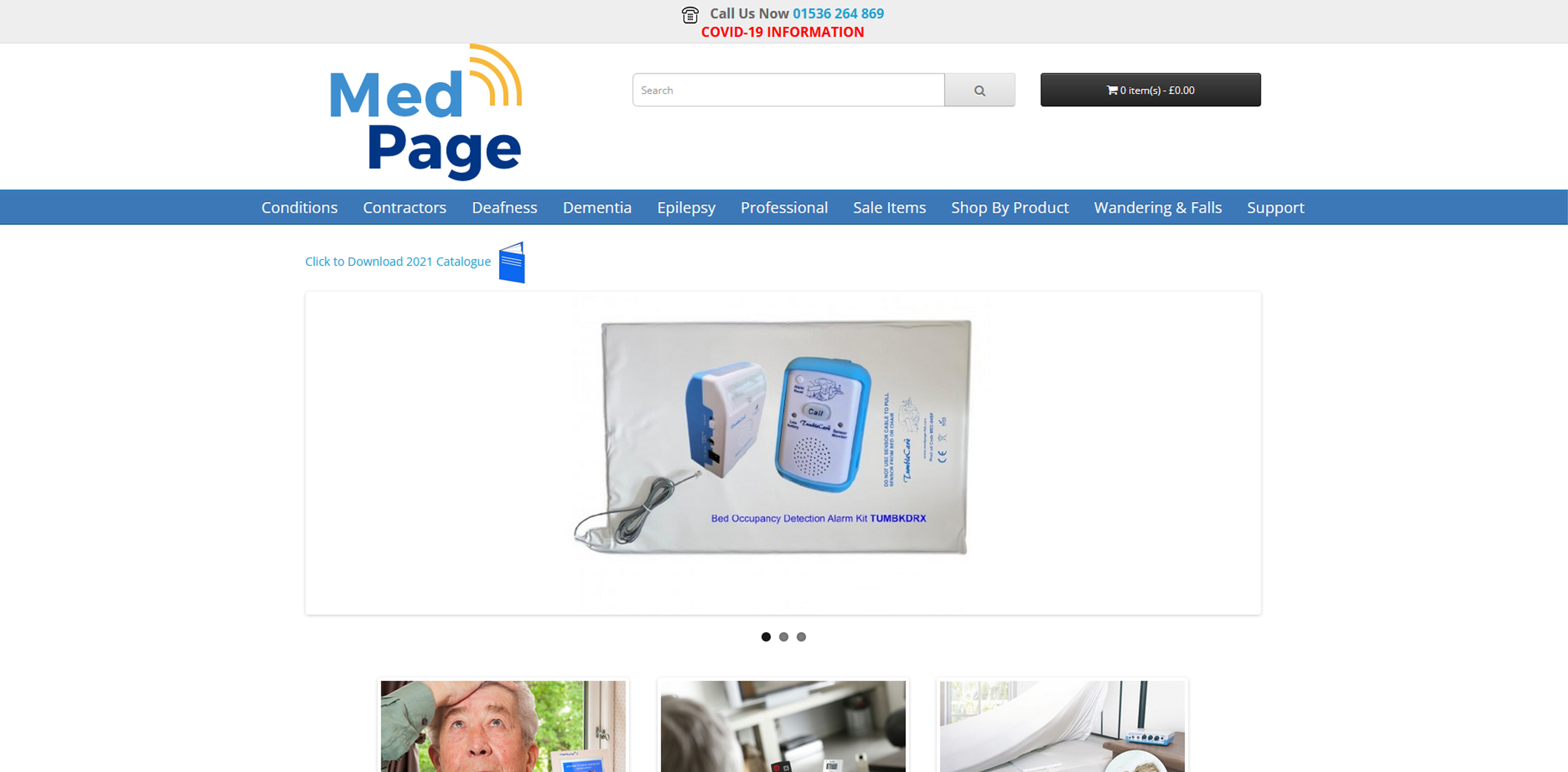 Medpage Ltd T/A Easy Link UK Website