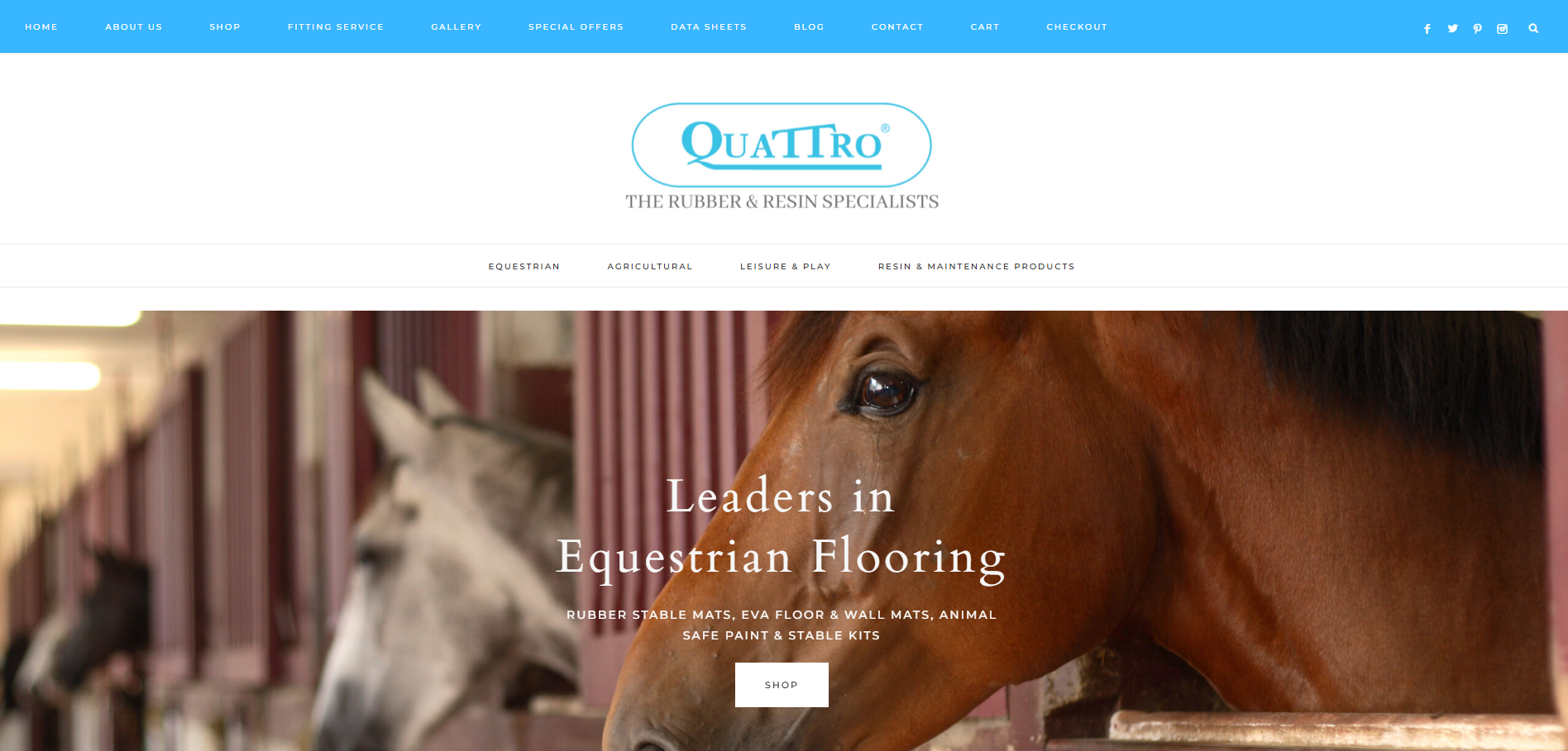 Quattro Products Ltd Website