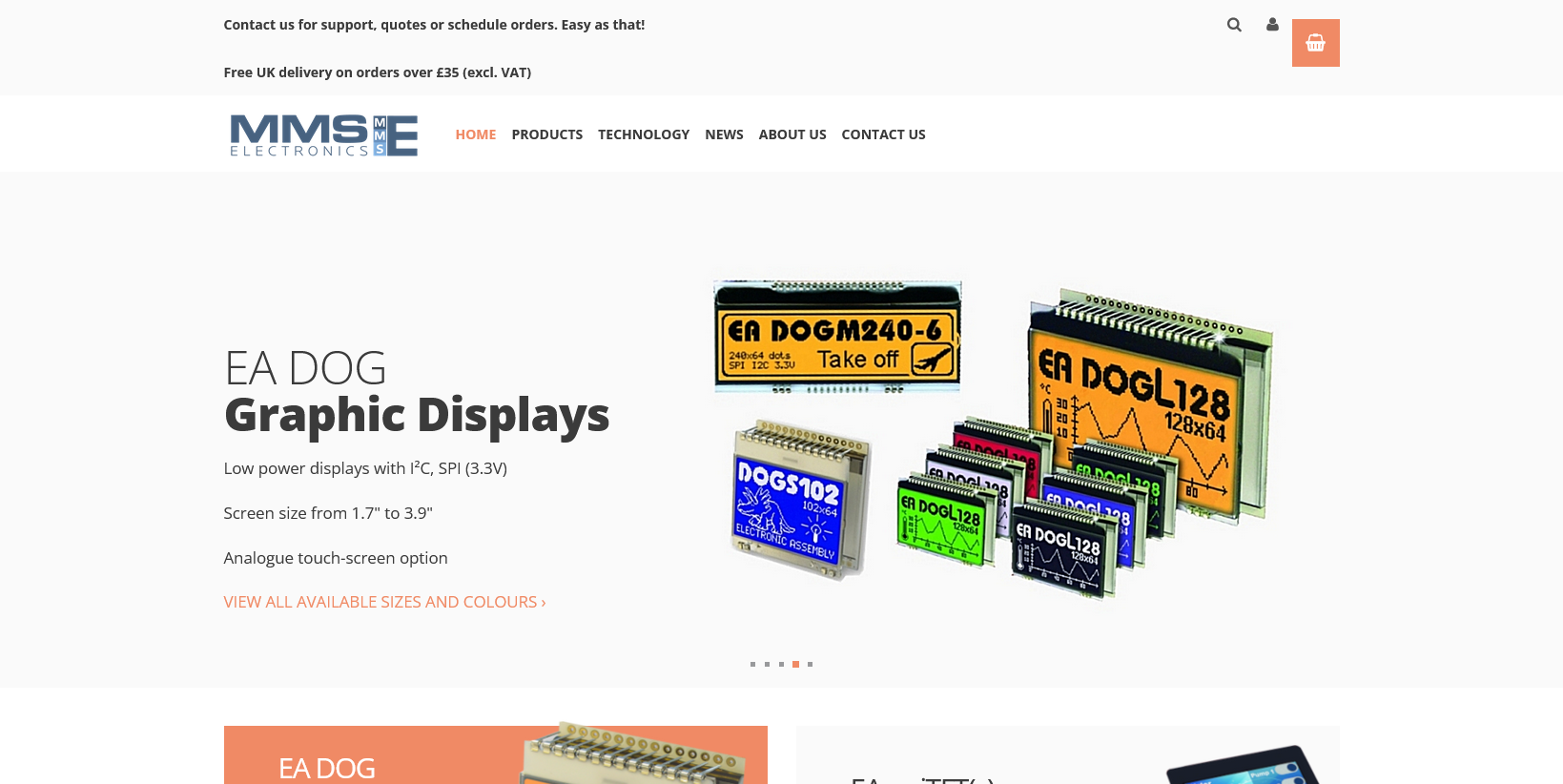 MMS Electronics Ltd Website