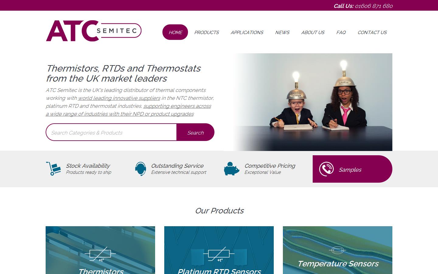 ATC Semitec Website