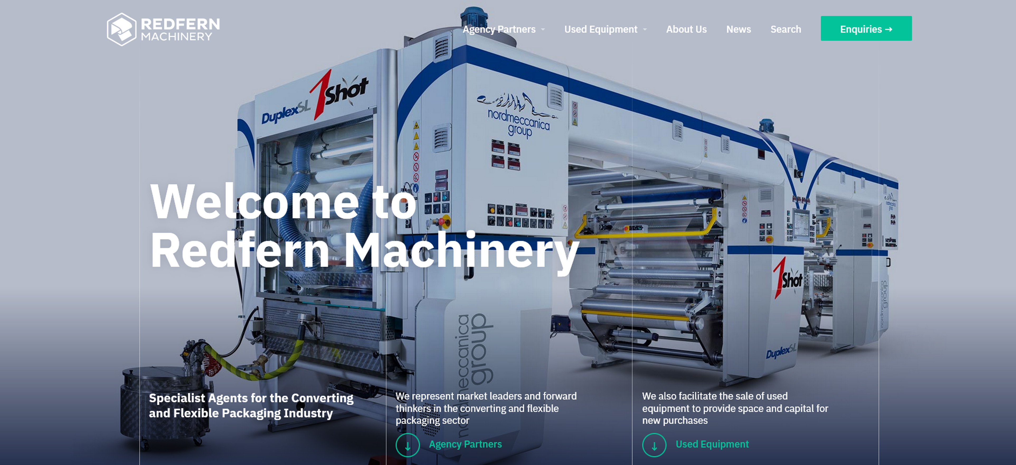 Redfern Machinery Website