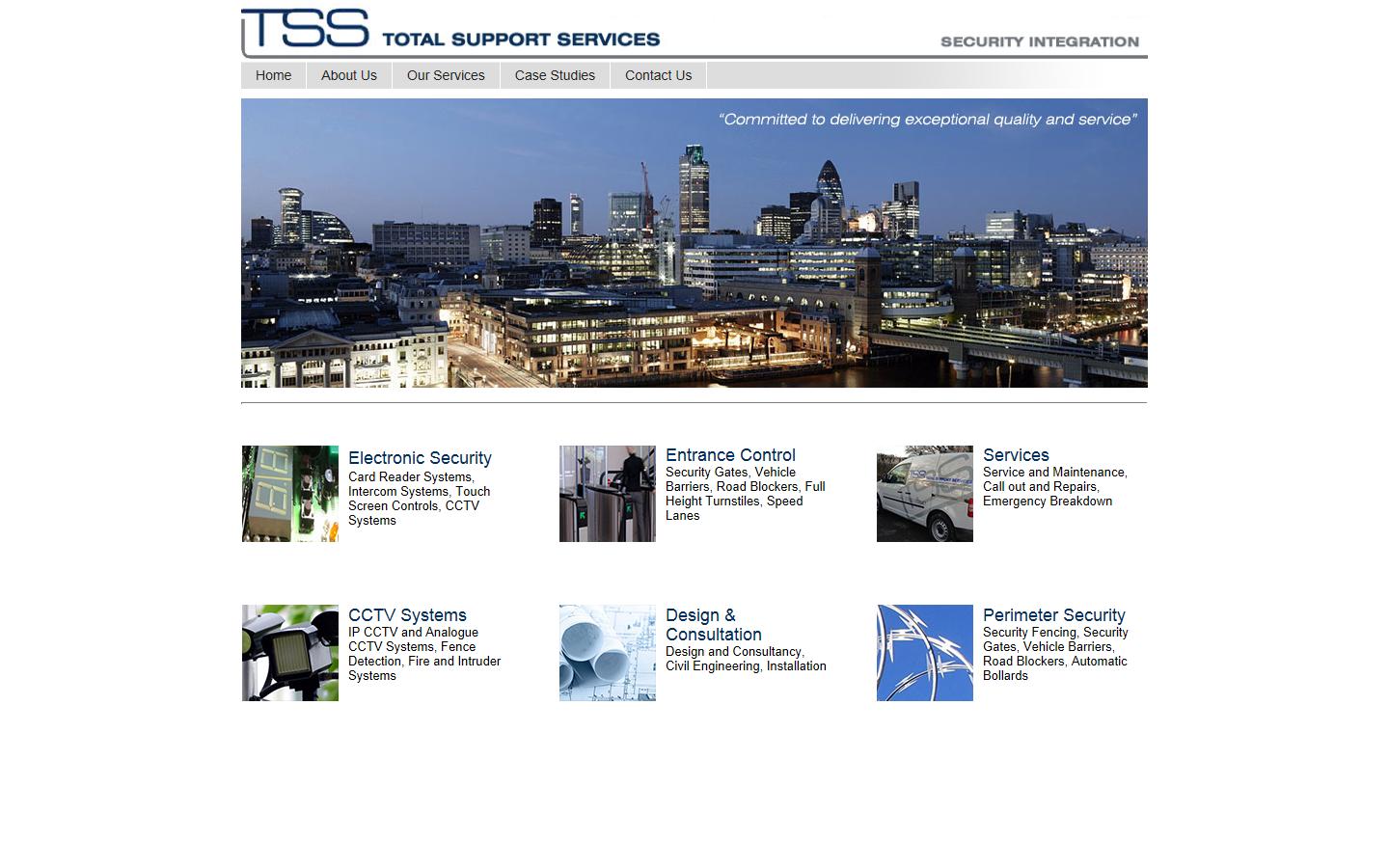 Total Support Services Ltd Website