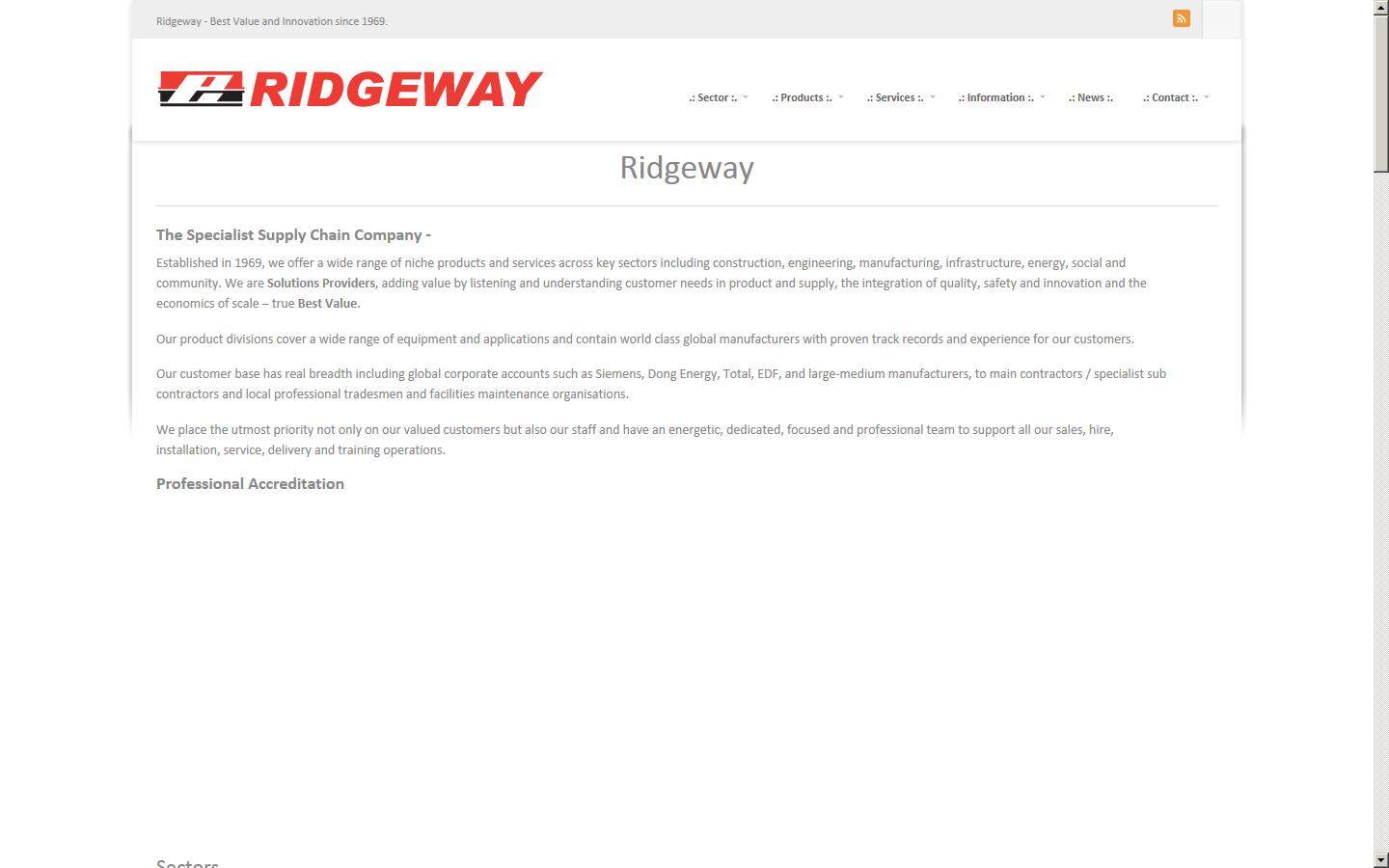 Ridgeway Plant Co ltd Website