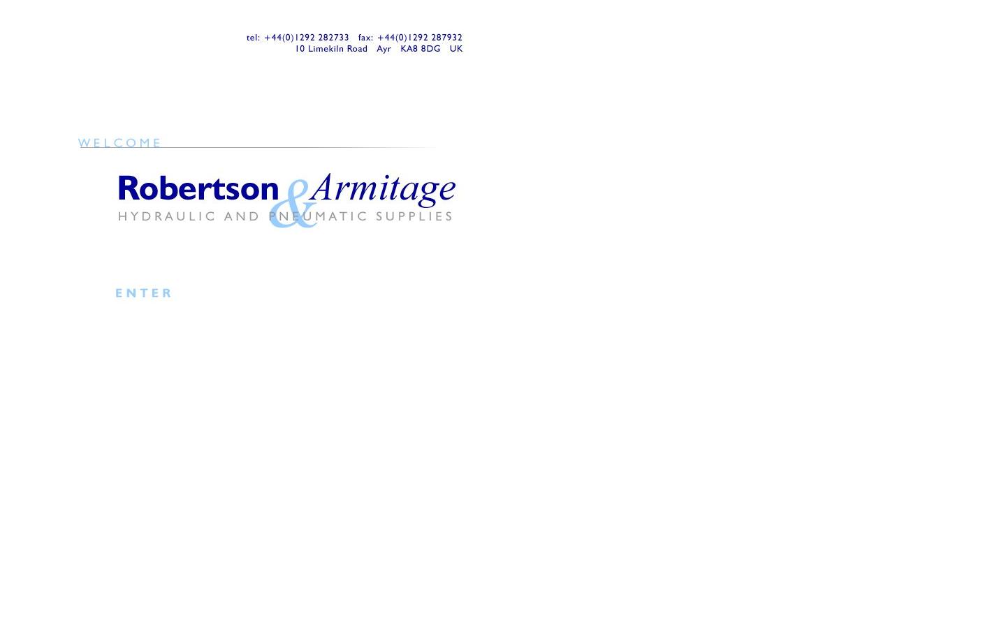 Robertson & Armitage Ltd Website