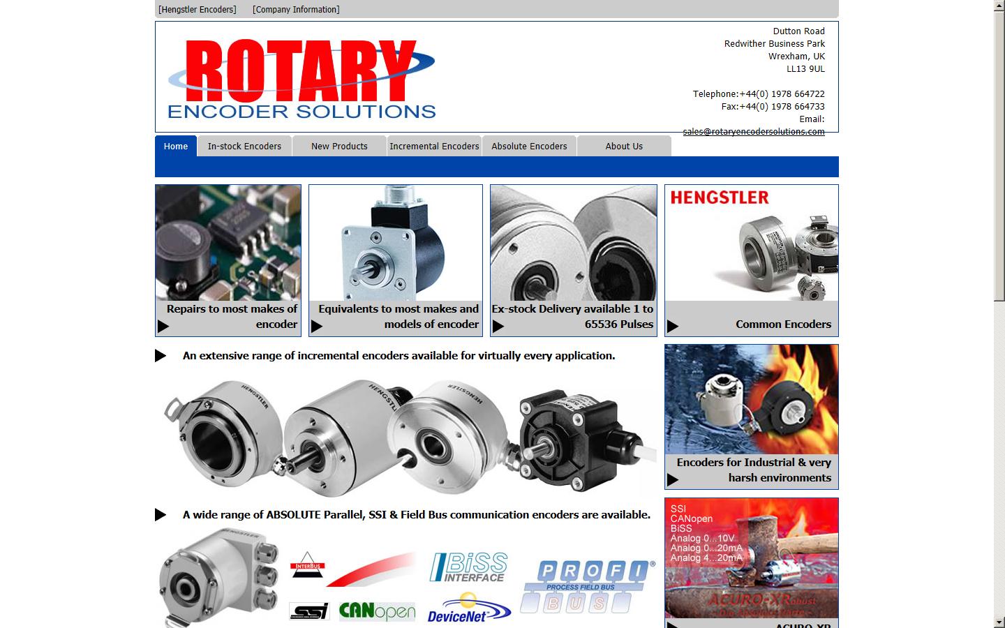 Rotary Encoder Solutions Ltd Website