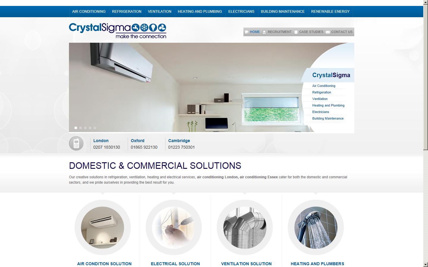 Crystal Sigma Ltd Website